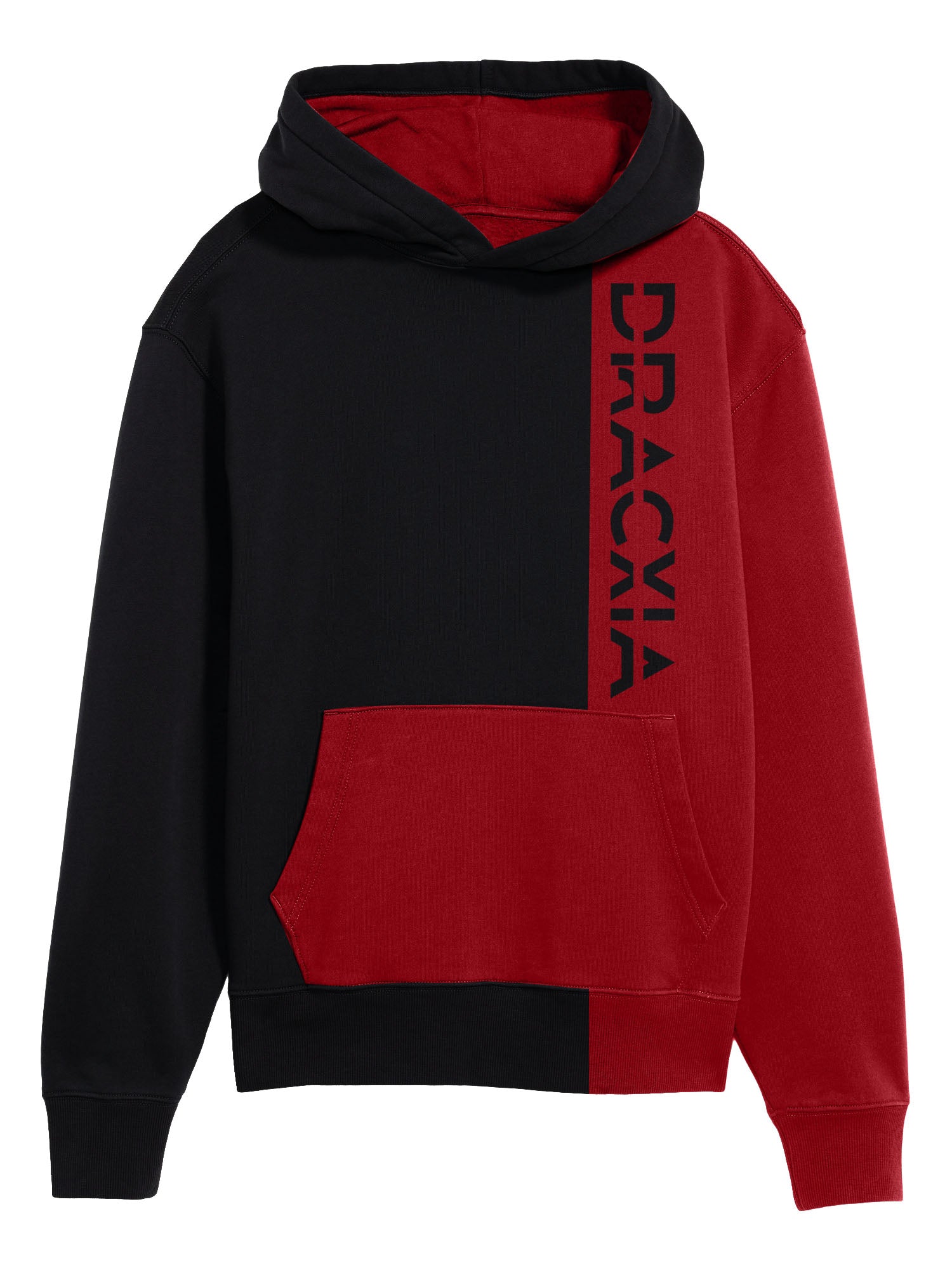 Men's Oblique Comfort+ Hoodie Red/Black